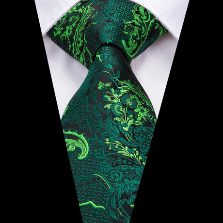 Garren Handmade Tie // Green