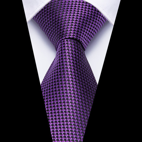 Francois Handmade Tie // Violet