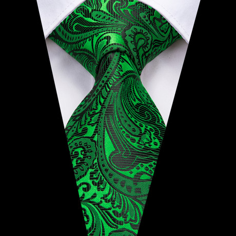 Iven Handmade Tie // Green