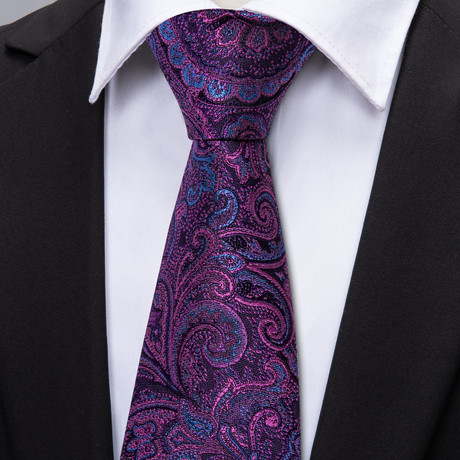 Jacques Handmade Tie // Purple
