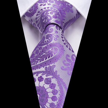 Vellen Handmade Silk Tie // Lavendar