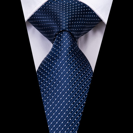 Mandel Handmade Tie // Navy