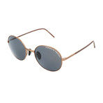 Unisex P8631 Sunglasses // Copper + Brown + Gray Blue