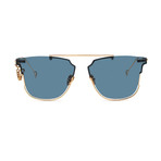 Hove Sunglasses // Ocean + Solid Blue