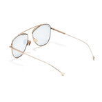 Durete Sunglasses // Golden + Gold Mirror