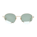 Vane Sunglasses // Green Mist + Solid Green