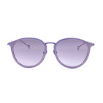 Lynne Sunglasses // Orchid Rose + Lilac Gradient Mirror