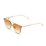 Hove Sunglasses // Bronze + Bronze Gradient Mirror