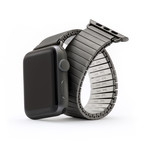 Twist-O-Flex Band for the 42/44mm Apple Watch // Black (Extra Small)