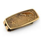 Enamel Fish Money Clip + Double Spring Action (Large)