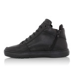Adonis Mid Zip Sneakers // Black (US: 8.5)