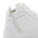 Adonis Mid Zip Sneakers // White (US: 8)