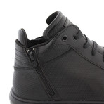 Adonis Mid Zip Sneakers // Black (US: 7)