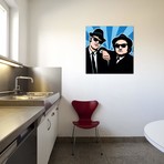 The Blues Brothers by James Lee (18"W x 18"H x 0.75"D)
