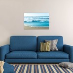 Turquoise Sea Water Beach Landscape by Nature Magick (26"W x 18"H x 0.75"D)