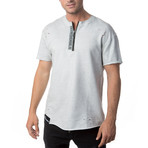 Jacks Quarter Zip Shirt // Gray (L)