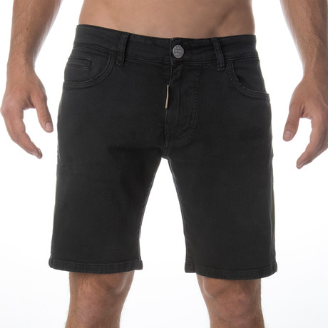Denim Shorts // Black (30)