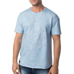 King T-Shirt // Denim Blue (L)