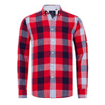 Sidney Shirt // Red (XL)