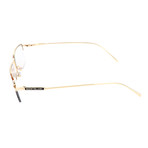 Montblanc // MB677S-O 28A Sunglasses // Shiny Rose Gold