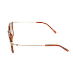 Montblanc // MB698S 45F Sunglasses // Shiny Light Brown