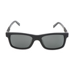 Montblanc // MB646S-F 02A Sunglasses // Matte Black