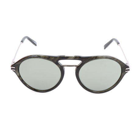 Montblanc // MB716S 98Q Sunglasses // Dark Green