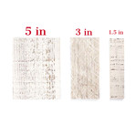 White Washed Barnwood Reclaimed Wood Wall Panels // 20 Sq. Ft (1.5" Width)