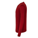 Birley V-Neck Sweater // Red (2XL)