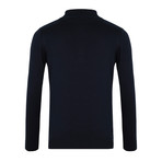 Danica Quarter-Zip Sweater // Navy (2XL)