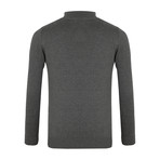 Kira Quarter-Zip Sweater // Anthracite (XL)