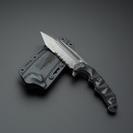 Kattlan MilSpec Elite // Black Titanium Stone Washed Blade