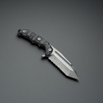 Kattlan MilSpec Elite // Black Titanium Stone Washed Blade