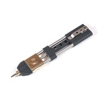 Ko-Axis Rail Pen // Aluminum (Black Velvet)