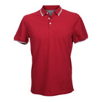 Slim Fit Polo Shirt V1 // Red (2XL)