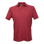 Brunello Cucinelli // Slim Fit Polo Shirt V3 // Red (S)