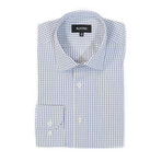Miles Business Dress Shirt // White + Navy (US: 16B)