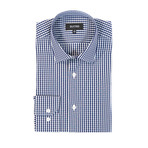 Sanchez Business Dress Shirt // Navy (US: 15.5B)