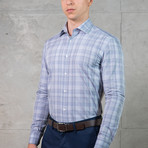 Hayes Business Dress Shirt // Denim Blue (US: 15B)