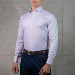 Rivas Business Dress Shirt // Light Pink (US: 15A)