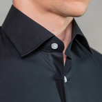 Floyd Business Dress Shirt // Black (US: 15.5B)