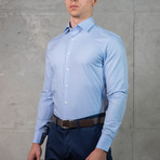 Schmidt Business Dress Shirt // Light Blue (US: 15.5A)