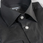 Floyd Business Dress Shirt // Black (US: 15.5C)