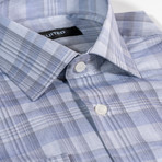 Hayes Business Dress Shirt // Denim Blue (US: 15A)