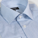 Robbins Business Dress Shirt // Light Blue + White (US: 16C)