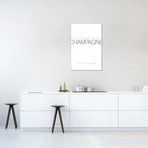 Save Water Typography // Mercedes Lopez Charro (26"W x 18"H x 0.75"D)