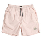Seeker Tub Volley Swim Shorts // Light Pink (L)