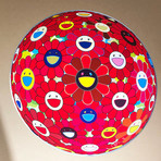 Takashi Murakami // Red Flower Ball (3D) // 2013