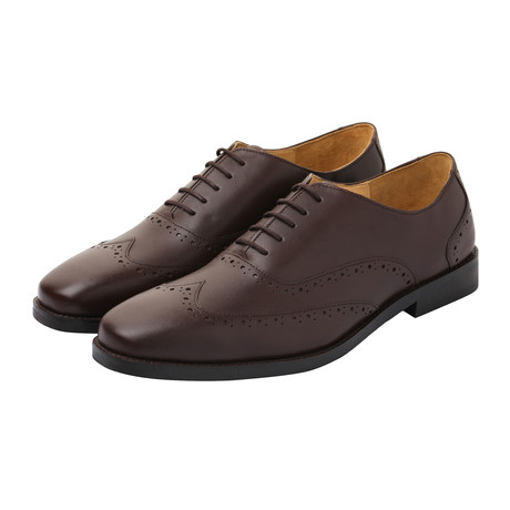 Wingtip Oxford // Brown (US: 8)