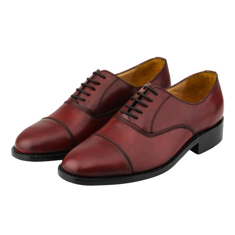 Captoe Oxford Goodyear Welted // Red (US: 8)